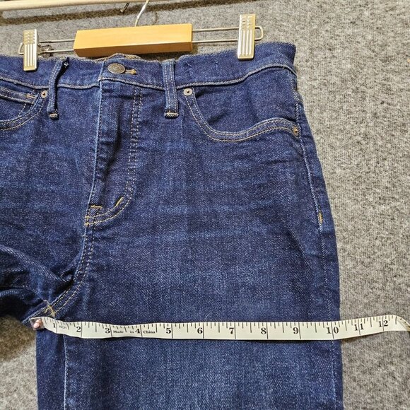 Madewell Skinny Jeans Womens Size 29 Cotton Blend Blue Denim Mid Rise Stretch - Picture 13 of 16